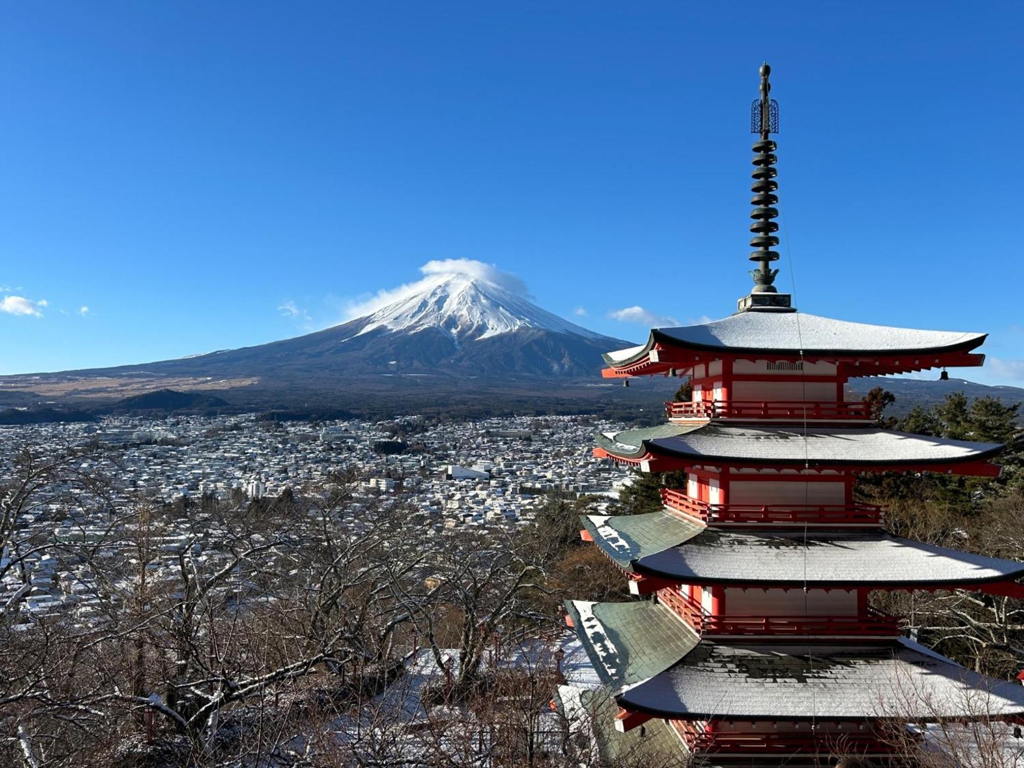 Guest House Fuji No Yado Akebono Building A - Vacation Stay 74316V Фуджийошида Екстериор снимка