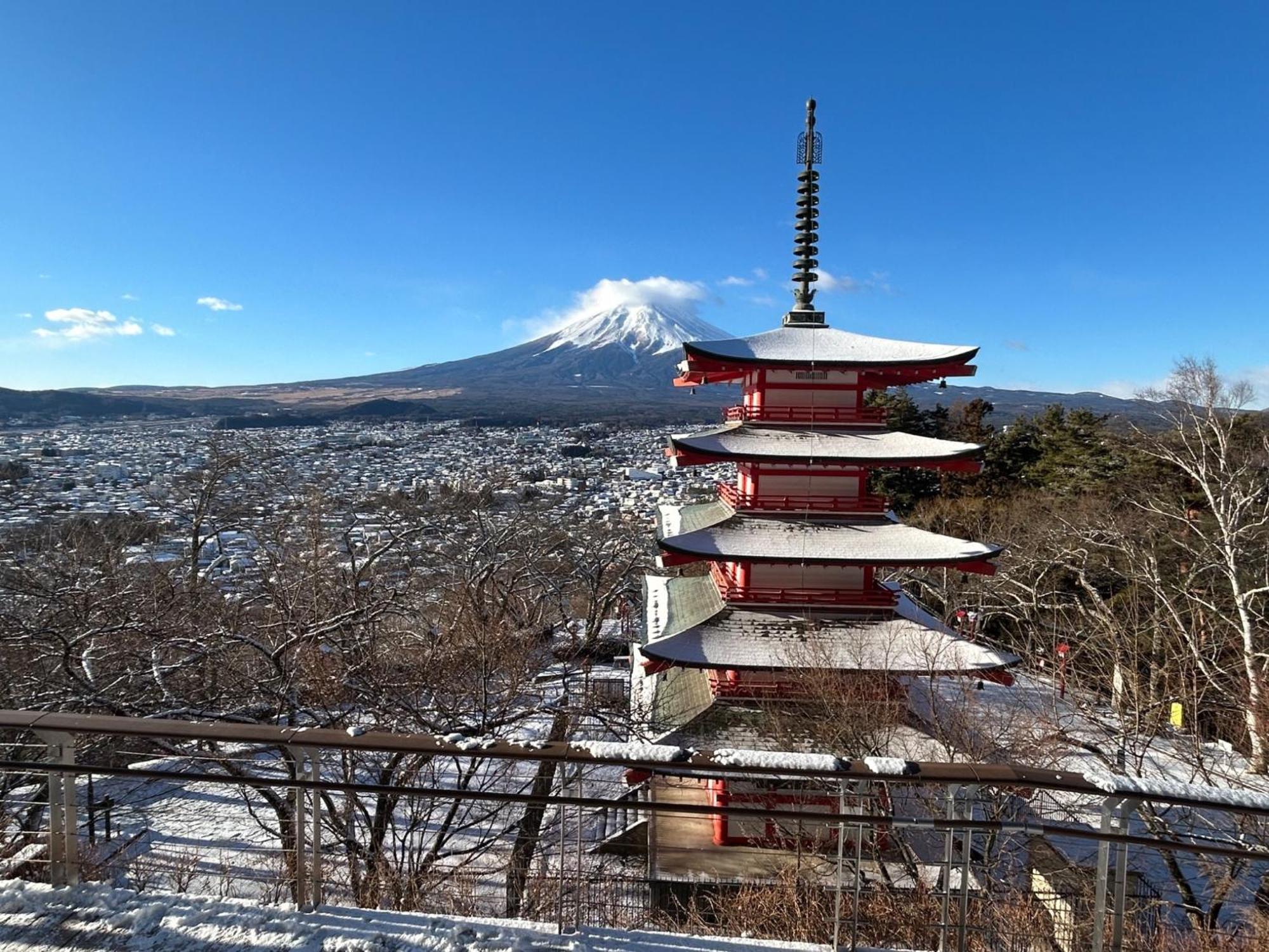Guest House Fuji No Yado Akebono Building A - Vacation Stay 74316V Фуджийошида Екстериор снимка